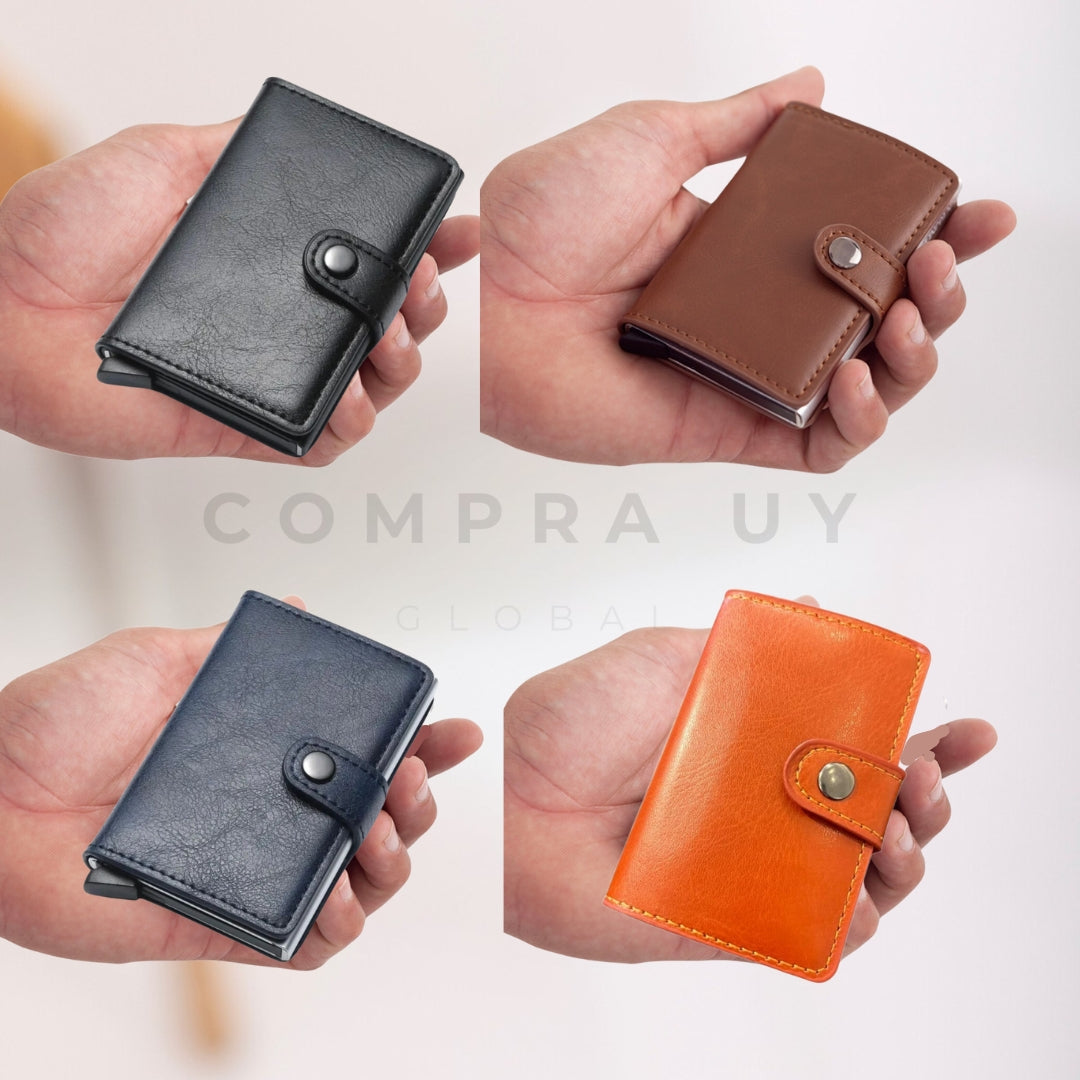 Tarjetero Anticlonación Axor™ + Otro de REGALO | Oferta 2x1 | Bloqueo RFID