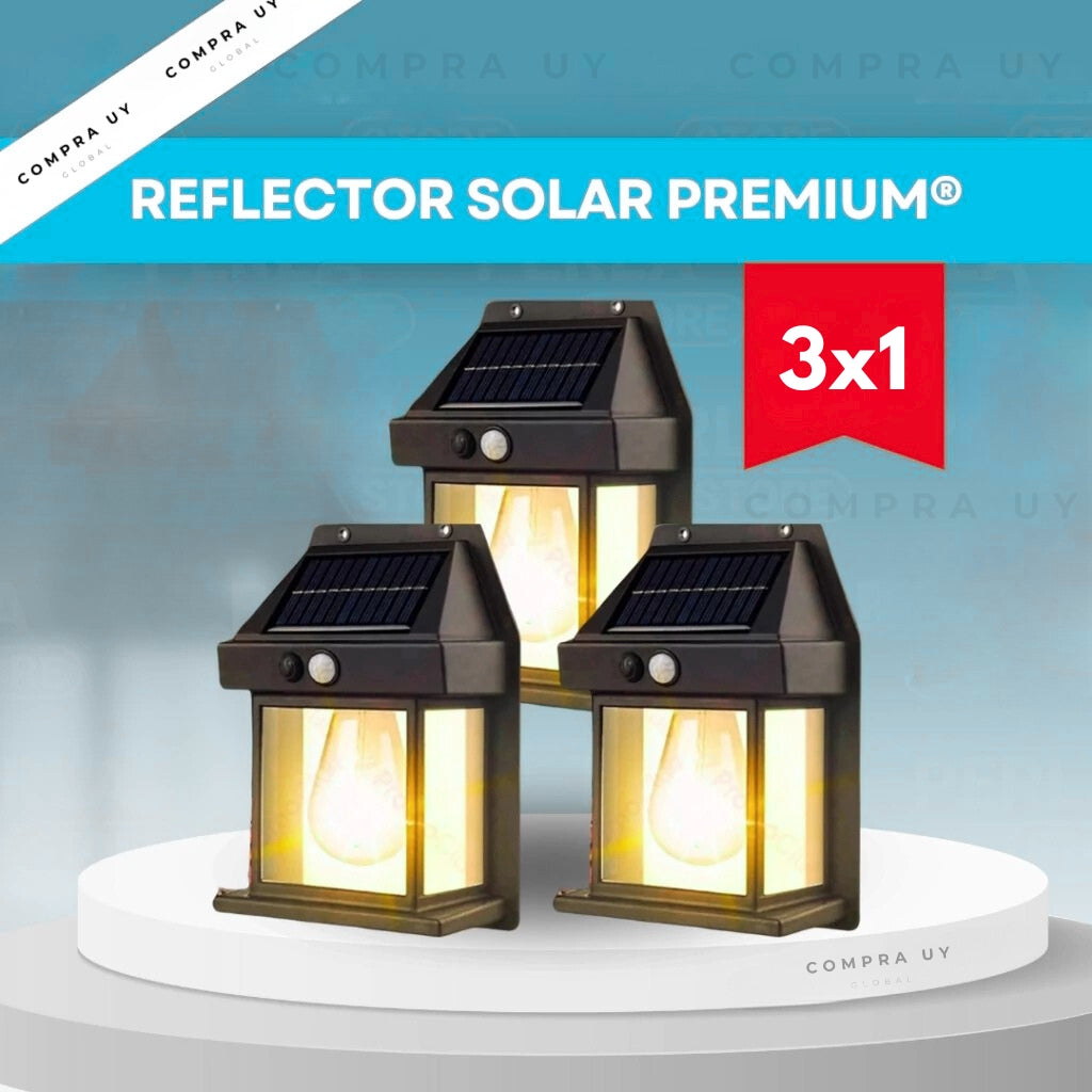 Reflector Solar Premium® - ¡Llévate 3x1! Ilumina y ahorra energía