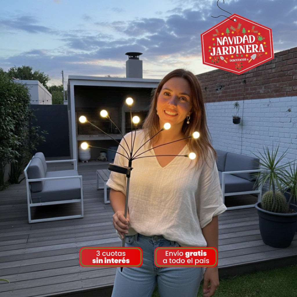 Ramo LUCES SOLARES para jardín | BLACK FRIDAY | 50% OFF