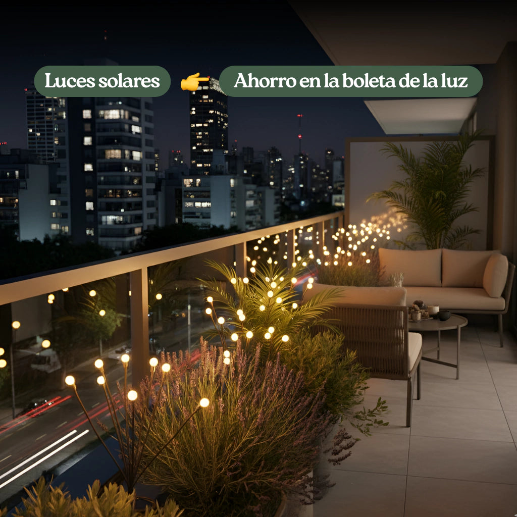 Ramo LUCES SOLARES para jardín | BLACK FRIDAY | 50% OFF